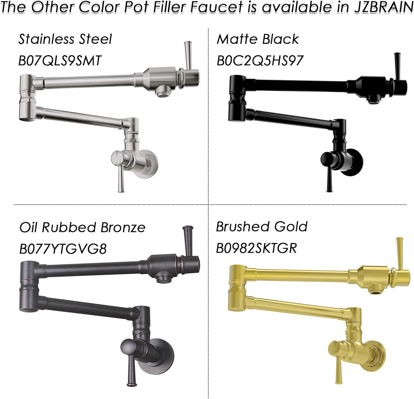 Pot Filler Valve Cartridge Assembly