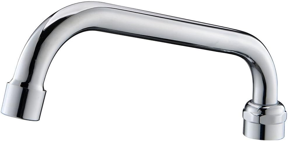 Swivel Gooseneck Spout for All JZBRAIN Commerical Faucet Wall Mount Kitchen Faucet Swing Nozzle