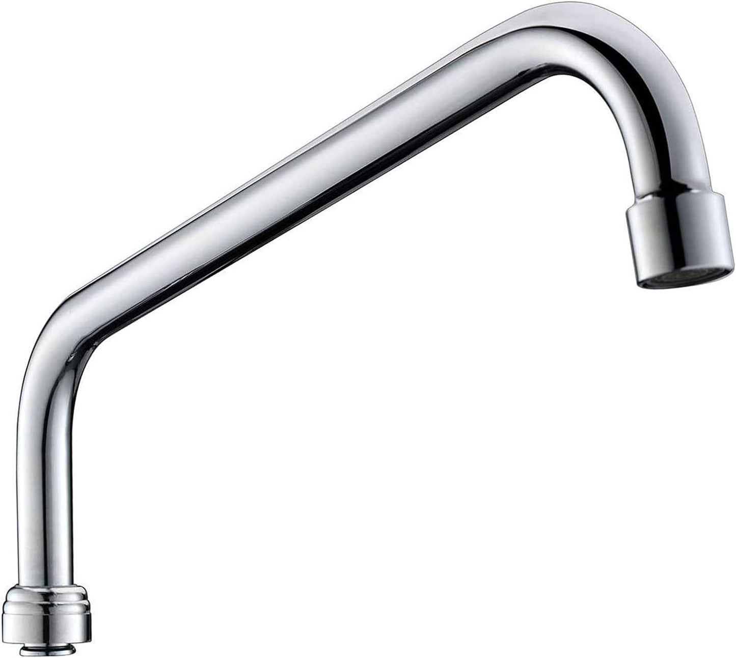 Swivel Gooseneck Spout for All JZBRAIN Commerical Faucet Wall Mount Kitchen Faucet Swing Nozzle