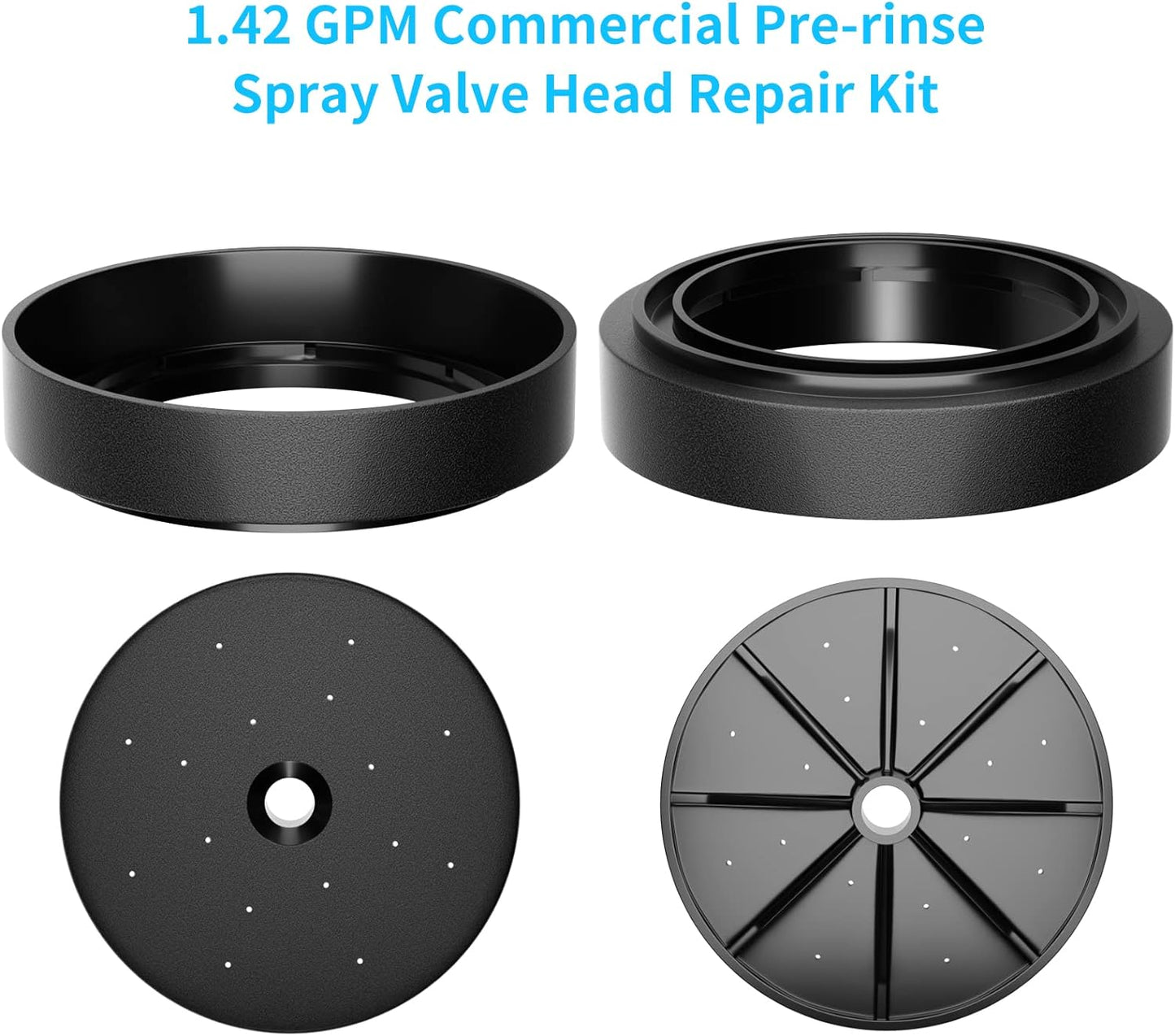 Sprayer Head Replacement Part - Black