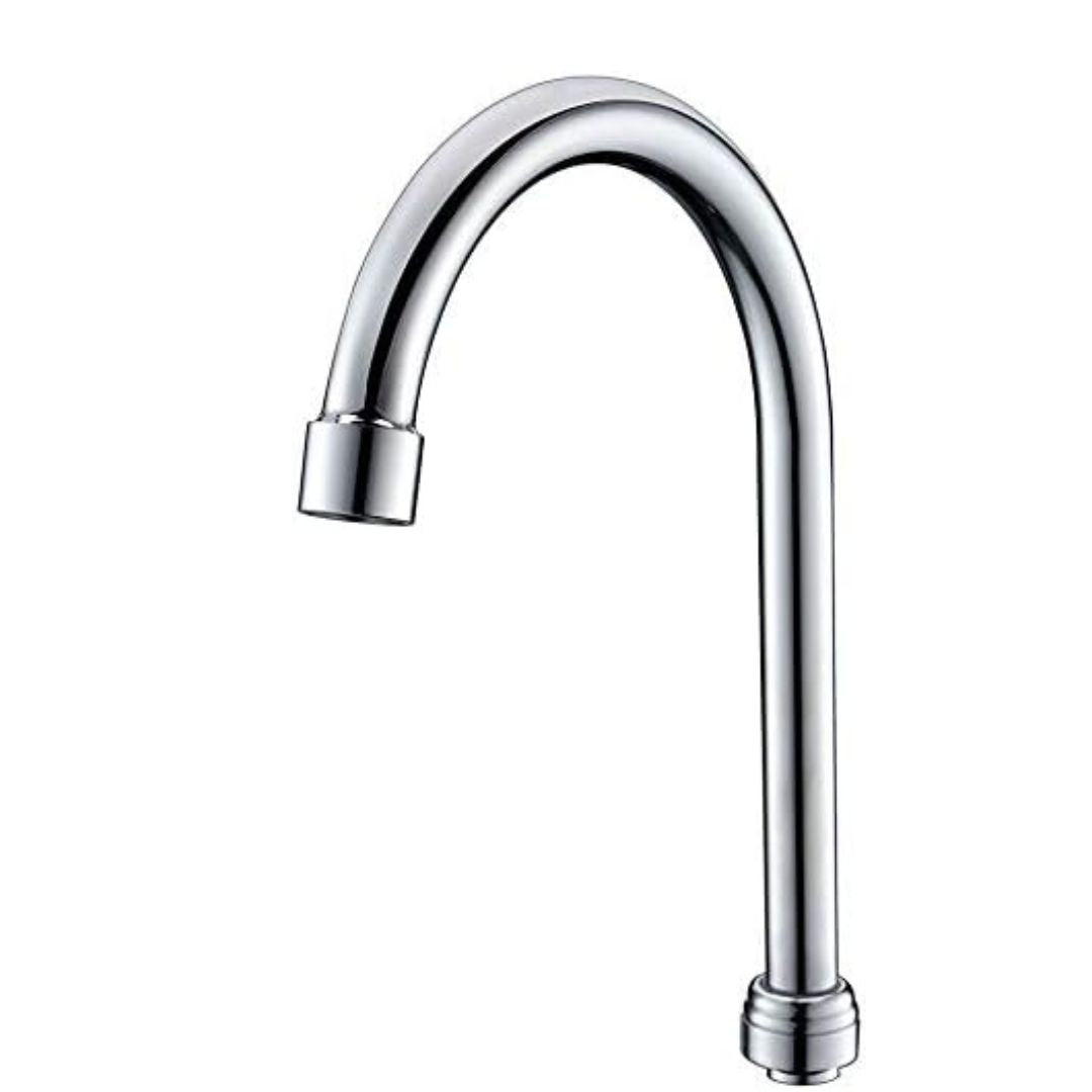 Swivel Gooseneck Spout for All JZBRAIN Commerical Faucet Wall Mount Kitchen Faucet Swing Nozzle
