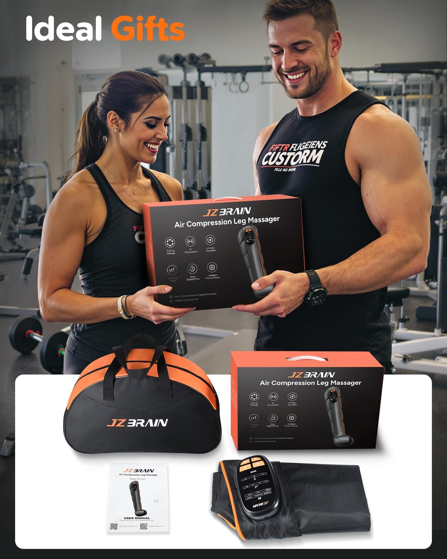 Air Compression Leg Recovery System(cordless) - 1 Count