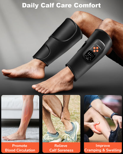 JZBRAIN Air Compression Calf Massager with Heat