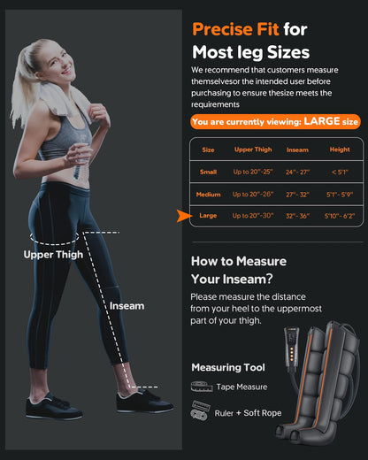 Sequential Air Leg Compression Massager