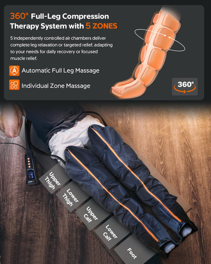 Sequential Air Leg Compression Massager