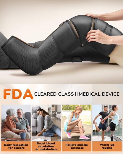 Leg Massager with Heat and Compression
