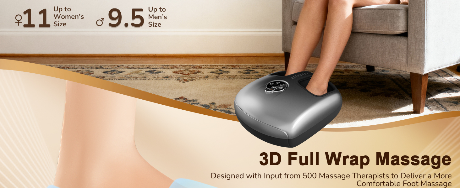 Feel the Relief, From Foot to Thigh