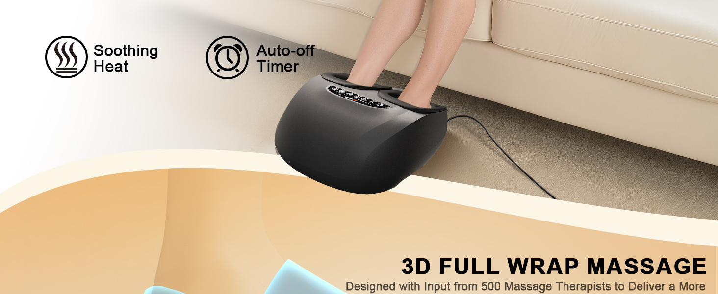 Feel the Relief, From Foot to Thigh