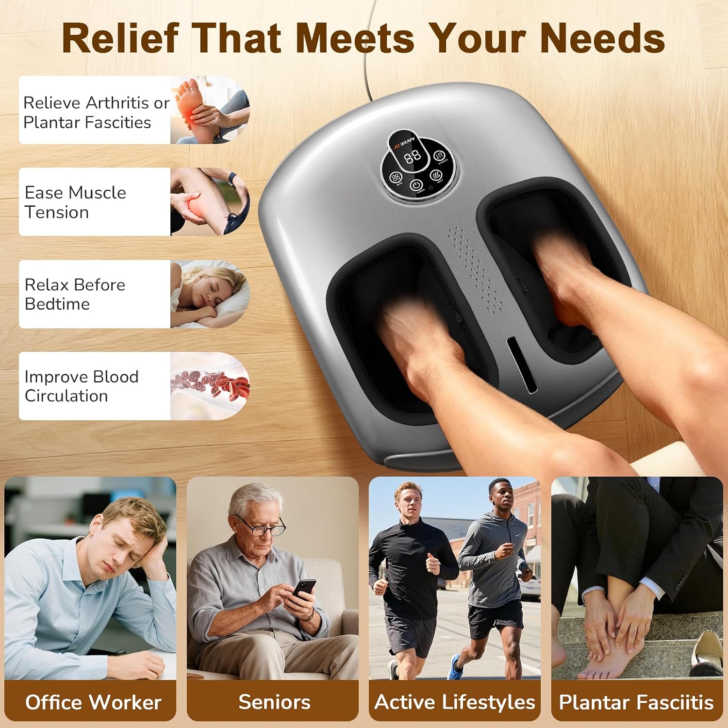 Foot Massager for Plantar Fasciitis and Neuropathy