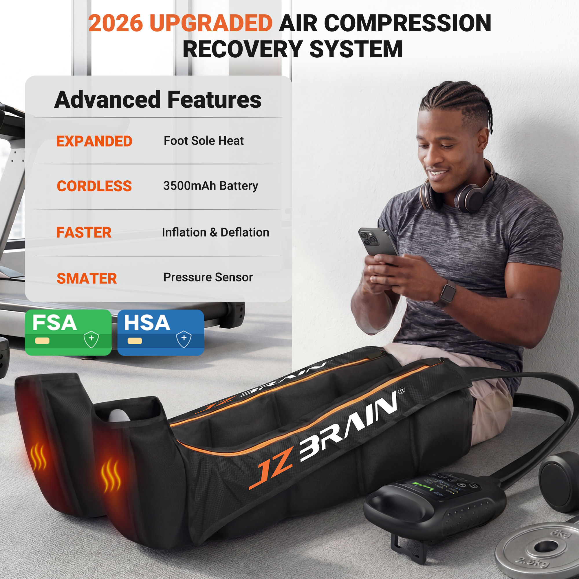 Air Compression Recovery System for Athletes