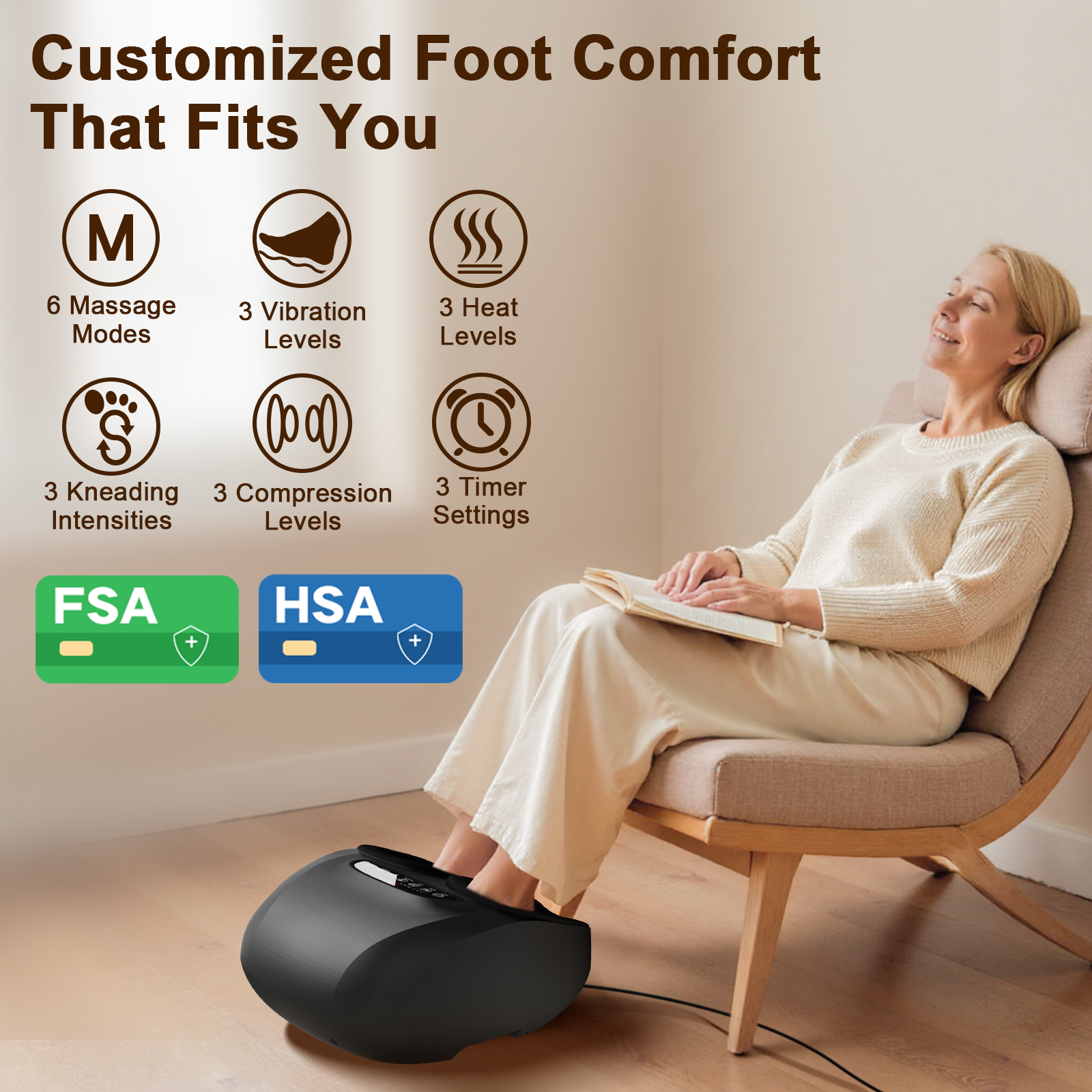 Foot Massager with Heat